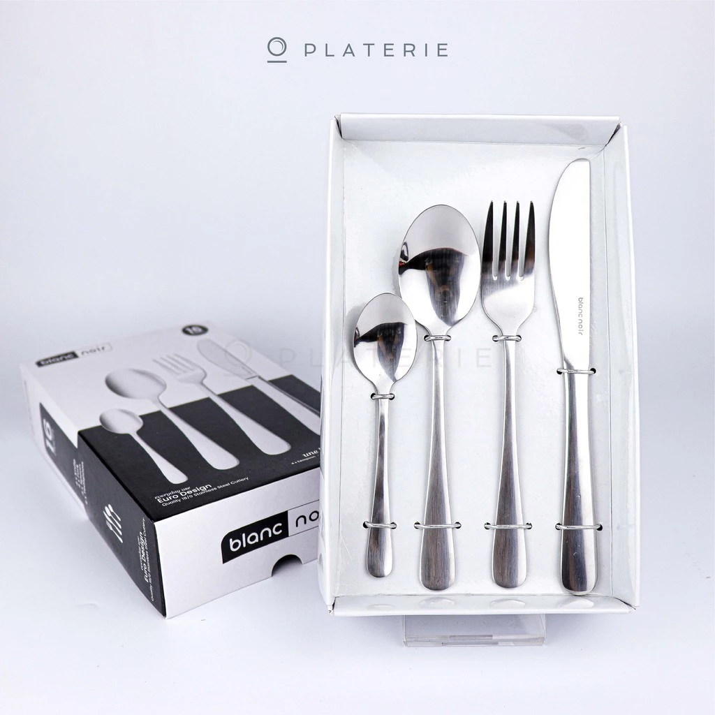 PLATERIE Sendok Garpu Makan Cutlery Set 16Pcs